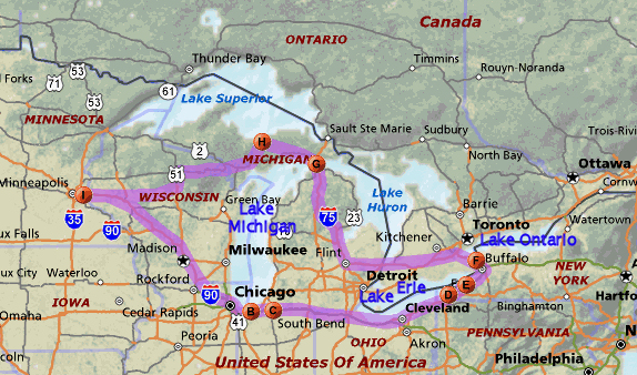 Great Lakes Trip Map.jsp